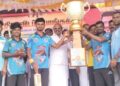 திமுக ‘திராவிடப் பொங்கல்’ கிரிக்கெட் தொடரில் அஸ்தகிரியூர் அணி சாம்பியன்