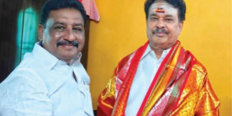 திருமயம் தெற்கு ஒன்றிய அதிமுக செயலாளராக கே.மணிகண்டன் நியமனம் நேரில் வாழ்த்துப் பெற்றார்!