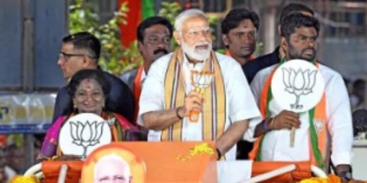 அதிமுக கூட்டணியில் பாஜகவின் தொகுதி டிமாண்ட்  மதுரையில் மோடி பங்கேற்கும் பொதுக்கூட்டத்திற்குத் தயார்!