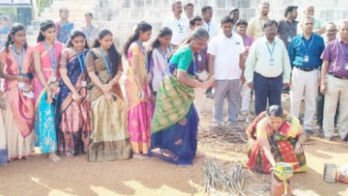 நேஷனல் பொறியியல் கல்லூரியில் சங்கத்தமிழர் வீரக்கலைகளுடன் பொங்கல் விழா