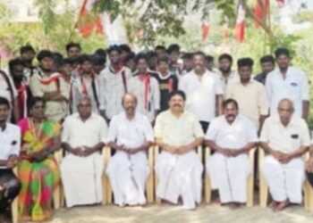 அருப்புக்கோட்டையில் மாற்று அமைப்புகளைச் சேர்ந்த 100-க்கும் மேற்பட்ட இளைஞர்கள் கட்சியில் இணைவு.