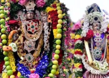 38 ஆண்டுகளுக்குப் பிறகு திருக்கல்யாணம் இளையாத்தங்குடியில் கோலாகலத் தேரோட்டம்!