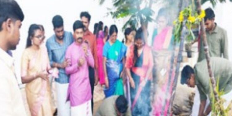 அரசு ஆரம்ப சுகாதார நிலையத்தில் களைகட்டிய பொங்கல் விழா உற்சாகம்!