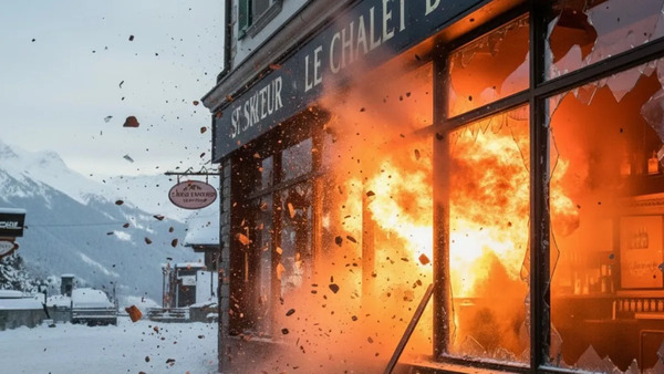 புத்தாண்டில் நடந்த சோகம் – சுவிட்சர்லாந்தில் வெடிவிபத்து