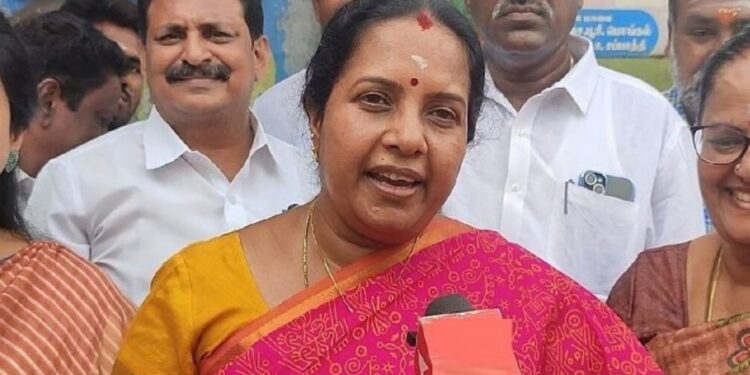 திமுகவின் ஊழல் ஆட்சியை அகற்ற மக்கள் தயாராகிவிட்டதாக வானதி சீனிவாசன் ஆவேச அறிக்கை!
