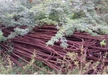 ராமநாதபுரத்தில் திறந்தவெளியில் கோடவுன் வசதியின்றி கட்டுமானப் பொருட்கள் பாழ்