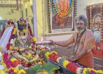 பழனி ரசமணி சித்தர் ஈஸ்வர பட்டா சாமிகள் ஆசிரமத்தில் 56-வது மகா குருபூஜை