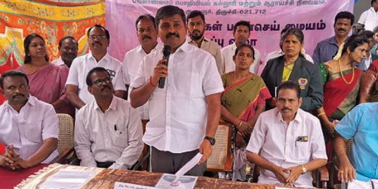 பச்சமலையில் சிறுதானியப் புரட்சி: நச்சிலிபட்டியில் புதிய பதப்படுத்தும் மையத்தை திறந்து வைத்தார் எம்.பி. அருண் நேரு!