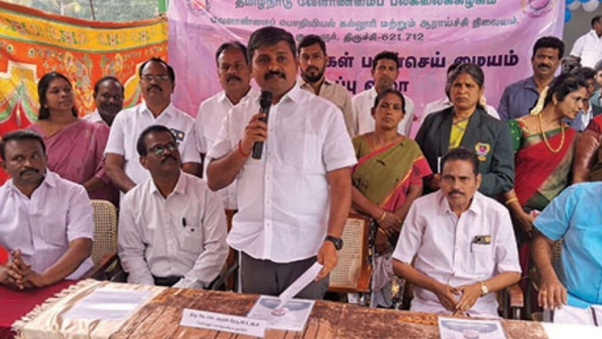 பச்சமலையில் சிறுதானியப் புரட்சி: நச்சிலிபட்டியில் புதிய பதப்படுத்தும் மையத்தை திறந்து வைத்தார் எம்.பி. அருண் நேரு!