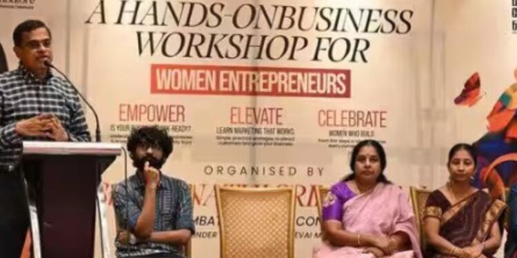 கோவையில் ‘சுயம்’ திட்ட பயிற்சி பட்டறையில் வானதி சீனிவாசன் எம்.எல்.ஏ., அழைப்பு