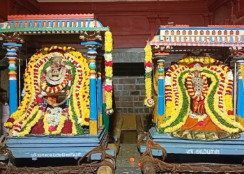 திருவெண்காடு சுவேதாரண்யேஸ்வரர் கோவில் நடந்த ஆருத்ரா தரிசனம் சிறப்பு அபிஷேகம்