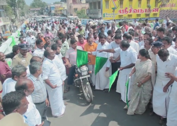 பராமரிப்பு பணிக்காக மூன்று மாத காலமாக மூடப்பட்டிருந்த மயிலாடுதுறை ரயில்வே மேம்பாலம்  மீண்டும் திறக்கப்பட்டது