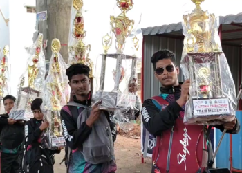 Goaவில் நடைபெற்ற தேசிய சிலம்பம் போட்டி – தேனியில் பதக்கம் வென்ற வீரர்களுக்கு உற்சாக வரவேற்பு