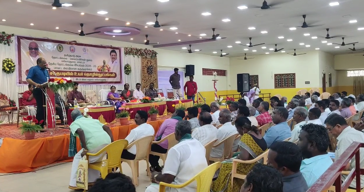 தோட்டக்கலைத்துறை சார்பில் காய்கறி சாகுபடியில் உயர் தொழில் நுட்பங்கள் கண்காட்சி & கருத்தரங்கம் விவசாயிகள் பங்கேற்பு