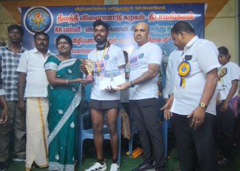 வலங்கைமான் பகுதியில் நீலத்தீவிளையாட்டு கழகம்&R.R.பள்ளி இணைந்து நடத்தும் போதை விழிப்புணர்வு மாரத்தான்