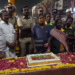 திருவாரூரில் மாவட்ட காவல் கண்காணிப்பாளர் கருண் கரட் தலைமையில் கேக் வெட்டி புத்தாண்டு கொண்டாட்டம்