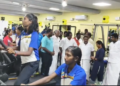 நாகர்கோவில் அண்ணா விளையாட்டு அரங்கத்தில் 42 லட்சம் ரூபாய் செலவில் புதிதாக அதிநவீன உடற்பயிற்சி கூடம்