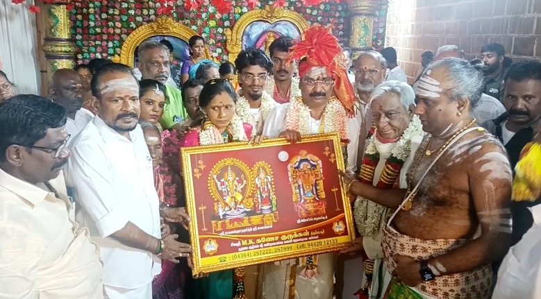 உலக பிரசித்தி பெற்ற திருக்கடையூர் கோவிலில் நடிகர் ரஜினிகாந்த் அண்ணன் சத்ய நாராயணா சாமி தரிசனம்