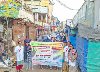 ஆலிம் முகம்மது சாலிஹ் பொறியியல் கல்லூரி & ஆவடி மாநகராட்சி இணைந்து நடத்திய தேசிய வாக்காளர் தின பேரணி