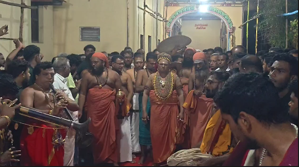 திருவாவடுதுறை ஆதீனத்தில் ஆதீன குரு முதல்வர் நமச்சிவாய மூர்த்திகளின் குருபூஜைவிழா