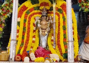 திருக்கடையூர் அபிராமி உடனாகிய அமிர்தகடேஸ்வரர் ஆலயத்தில் அபிராமிபட்டருக்காக திருவிளையாடல் வரலாறு