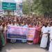 காலமுறை ஊதியம் வழங்கிட வேண்டும் – பல்வேறு கோரிக்கைகளை வலியுறுத்தி 500க்கும் மேற்பட்டோர் சாலை மறியல்