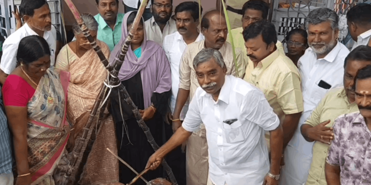 திமுக மாவட்ட செயலாளர் பூண்டி கலைவாணன் தலைமையில் சமத்துவ பொங்கல் விழா – கோலாகலமாக நடைபெற்றது