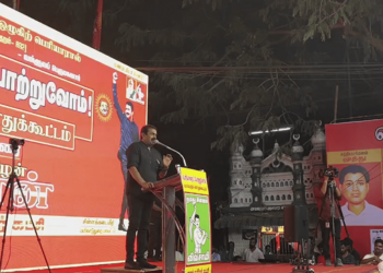 எதிர்க்கட்சியாக இருக்கும் பொழுது கருப்பு குடை பிடிப்பது – திமுக குறித்து சீமான் கடும் விமர்சனம்