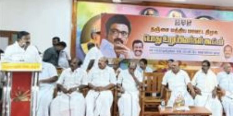 சாதனைகளால் சரித்திரம் படைக்கும் திமுக மீண்டும் அரியணை ஏறும் என கே.என்.நேரு உறுதி!