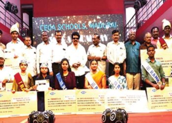 “சாதிக்கப் பிறந்தவர்கள் மாணவர்கள்”: சி.இ.ஓ.ஏ பள்ளி ஆண்டு விழாவில் ஜாகுவார் தங்கம் உத்வேகம்