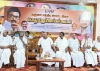 சாதனைகளால் சரித்திரம் படைக்கும் திமுக மீண்டும் அரியணை ஏறும் என கே.என்.நேரு உறுதி!