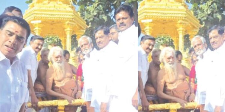 ஊத்துக்குளி கதித்தமலையில் ஆயிரக்கணக்கான பக்தர்கள் வடம் பிடித்த தைப்பூசத் தேரோட்டம்!