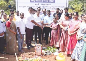 “வாழ்க்கைத் தரம் உயர்த்தும் கான்கிரீட் வீடுகள்”: கூடலூரில் கலெக்டர் பவன்குமார் அடிக்கல் நாட்டினார்!