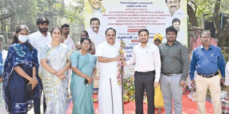 “வளர்ச்சிப் பாதையில் கோவை மாநகரம் மேயர் அதிரடித் தொடக்கம்!