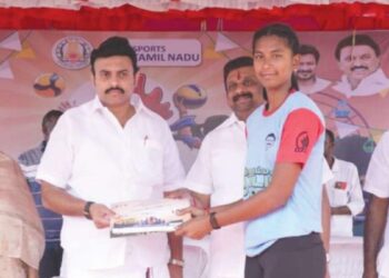 “நாமக்கல் மண்ணில் விளையாட்டுத் திருவிழா”: இது நம்ம ஆட்டம் 2026-ஐத் தொடங்கி வைத்தார் மதிவேந்தன்!