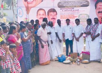 “விநாயகபுரம் மக்களின் தாகம் தீர்க்கும் புதிய திட்டம்”: பூமிபூஜை செய்து தொடக்கம்!