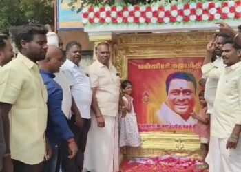 மாவீரன் புகழுக்கு நெய்சோறு விருந்து”: அரியலூரில் காடுவெட்டி குரு பிறந்தநாளில் கோழிப் பிரியாணி