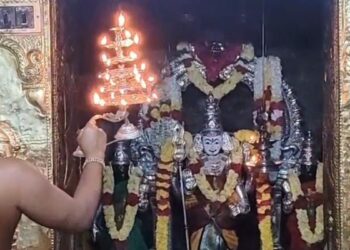 “அசுரவதம் புரிந்த கந்தன் குடி கொண்ட தலம்”: கந்தன்குடியில் நீண்ட வரிசையில் நின்று பக்தர்கள் பரவசம்!