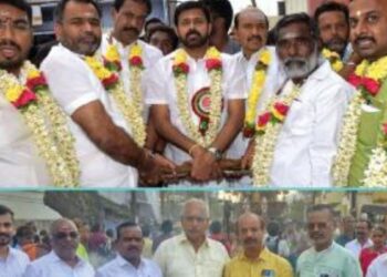 அரோகரா முழக்கமிட்டு லட்சக்கணக்கான பக்தர்கள் வடம் பிடித்த திருத்தேரோட்டம்!