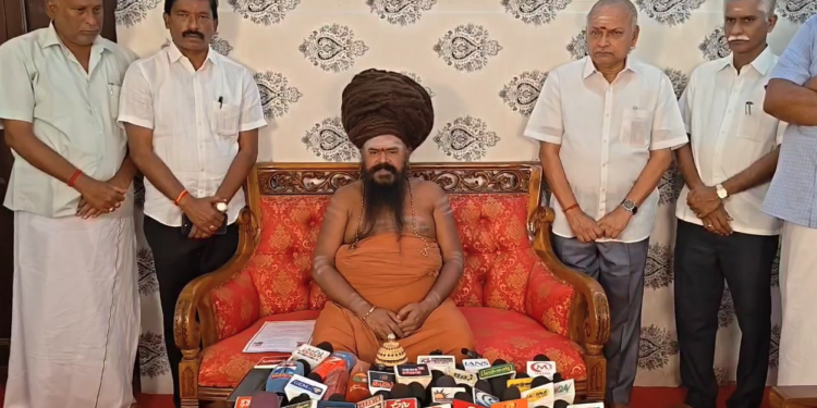 தருமபுரம் ஆதீனத்தில் வருகின்ற 3-ம்தேதி சேவை நோக்கத்தோடு பல்நோக்கு மருத்துவமனை அமைப்பதற்காக அடிக்கல் விழா