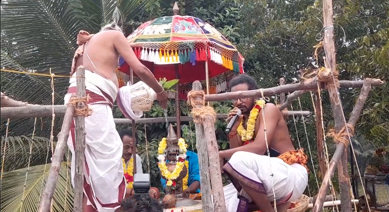 திருவாரூர் வட்டம் அடியக்கமங்கலம் அருள்மிகு விசாலாட்சி சமேத விஸ்வநாத சுவாமி திருக்கோவில் அஷ்டவந்தன மகா கும்பாபிஷேகம்