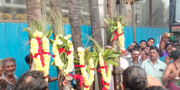 திருவாரூர் தியாகராஜசுவாமி ஆலயத்தில் ஆழித்தேரோட்டம் தைபூசபங்குனி உத்திர ஆழித்தேரோட்டம்