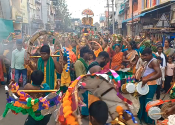 சீர்காழியில் வேல் வடிவில் அமைக்கப்பட்ட ஸ்ரீ வள்ளி,ஸ்ரீ தெய்வானை சமேத ஸ்ரீ வேல்முருகன் ஆலய தைப்பூச விழா 