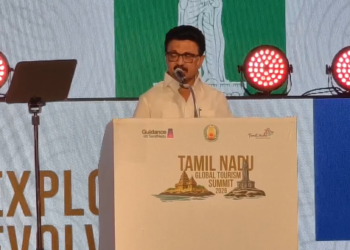 உலகளவில் சுற்றுலாத்துறை மாநாடுM.K.ஸ்டாலின் தொடங்கி Holtel’s Contracts வெளிப்படுத்தினார்