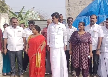 விழுப்புரம் நகரில் மகளிர் கல்லூரிக்கு செல்லும் சாலையை சீரமைப்புகோரி சாலைமறியல் லட்சுமணன் சாலை சீரமைப்பு பணி ஆய்வு