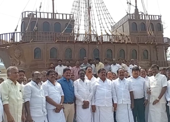 பூம்புகார் சுற்றுலாமையத்தை2கோடி36லட்சரூபாய் மதிப்பீட்டில் சீரமைப்புபணி முதலமைச்சர் M.K.ஸ்டாலின் காணொளிகாட்சி மூலம் திறந்தார்