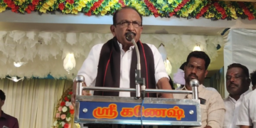 குத்தாலத்தில் நடைபெற்ற மதிமுக பிரமுகர் இல்ல திருமணவிழாவில் அக்கட்சியின் பொதுச்செயலாளர் வைகோ பங்கேற்பு