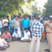 சீர்காழி அருகே கிராம சாலையை சீரமைத்து தர கோரி கிராம மக்கள் சாலை மறியல்