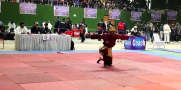 அகில இந்திய அளவில் நடைபெற்ற பென்காக் சிலாட்போட்டியின் 2026-ம் ஆண்டிற்கான முதன்மை ஆட்டம் சிறப்பாக நடைபெற்றது