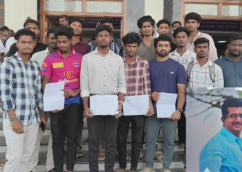 கிராமப்புற கிரிக்கெட் வீரர்களுக்கு வாய்ப்பு ஏற்படுத்தி தராமல் ஏமாற்றுவதாகவும்,மிரட்டுவதாகவும் நடவடிக்கை எடுக்க மனு